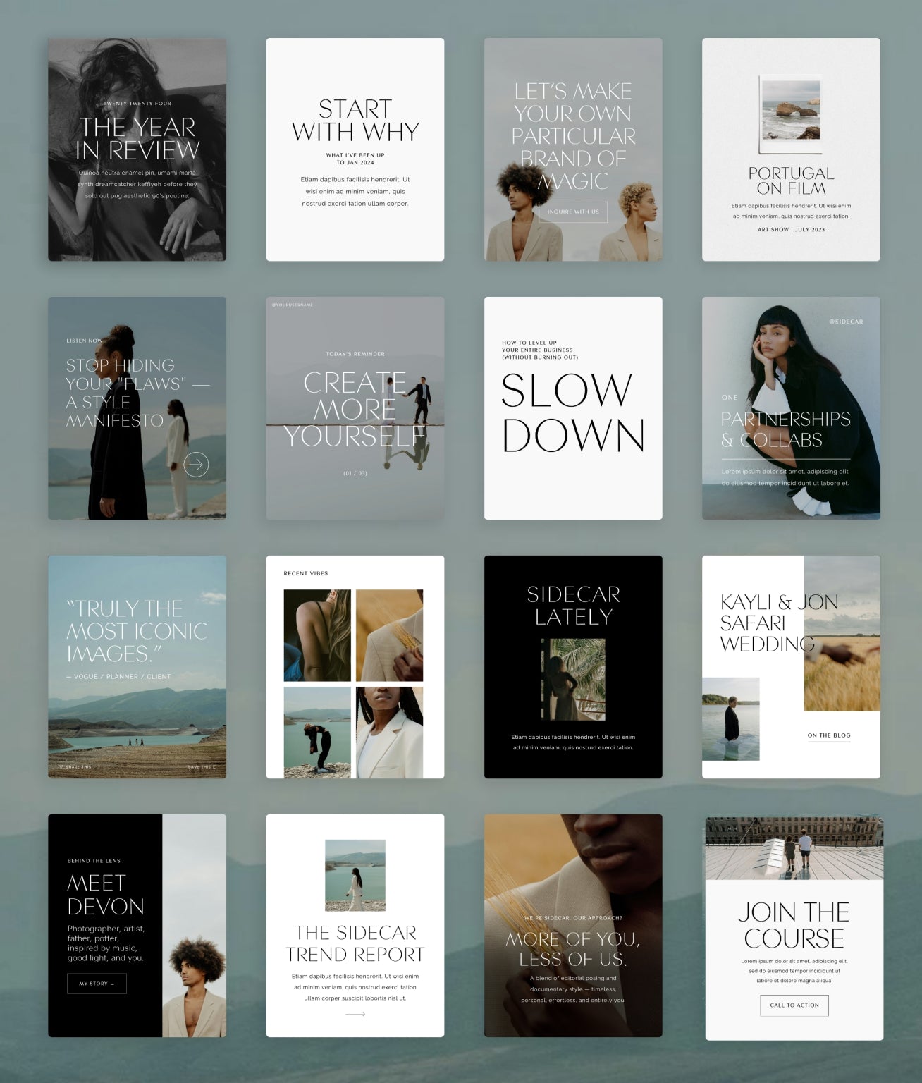 Sidecar Social Media Canva Templates